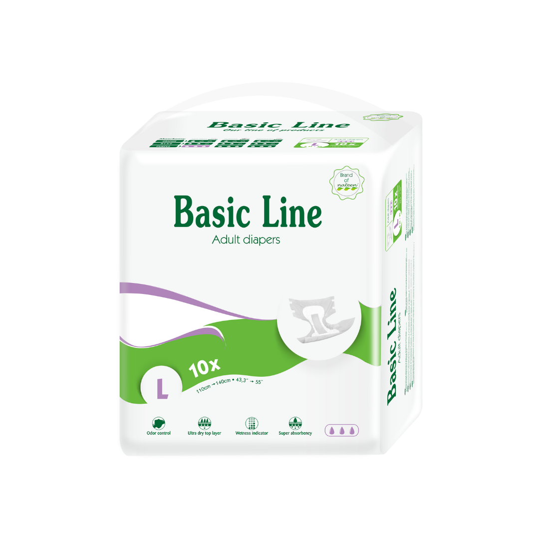Adult Briefs/Diapers, Basic Line by Nateen