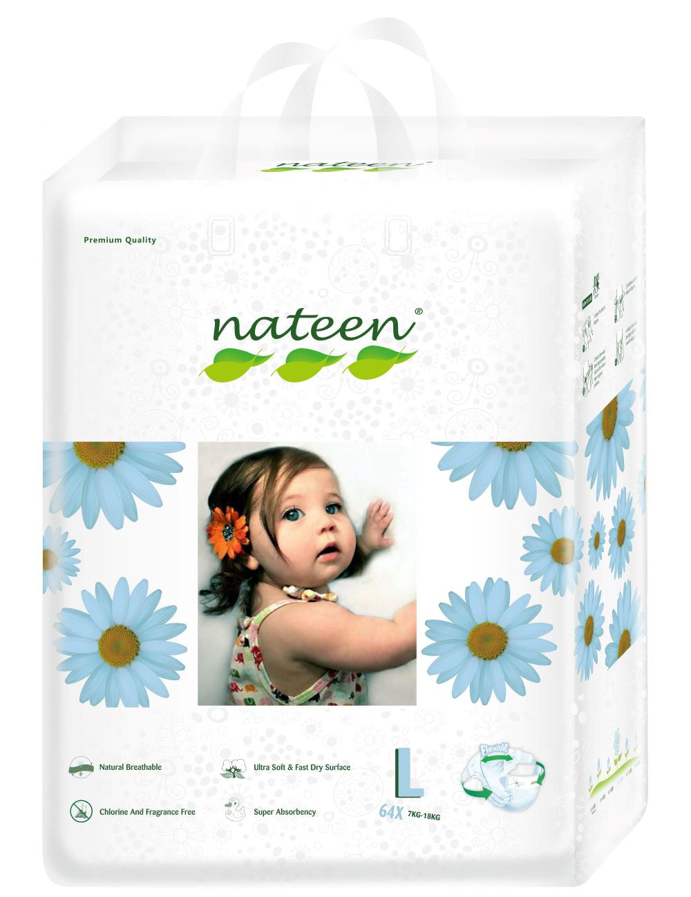 Premium Baby Diaper Size 4 (L)