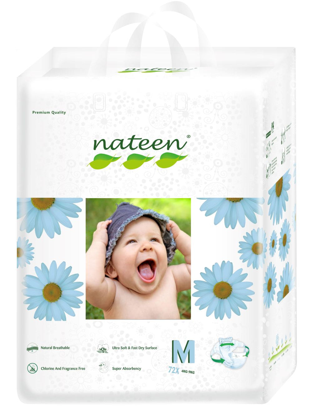 Premium Baby Diaper Size 3 (M)