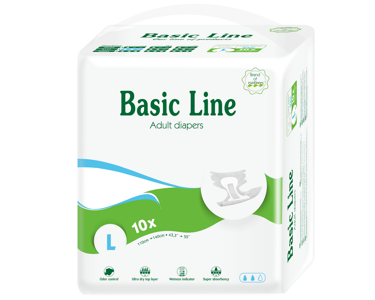 Adult Breifs/Diapers, Basic Line by Nateen